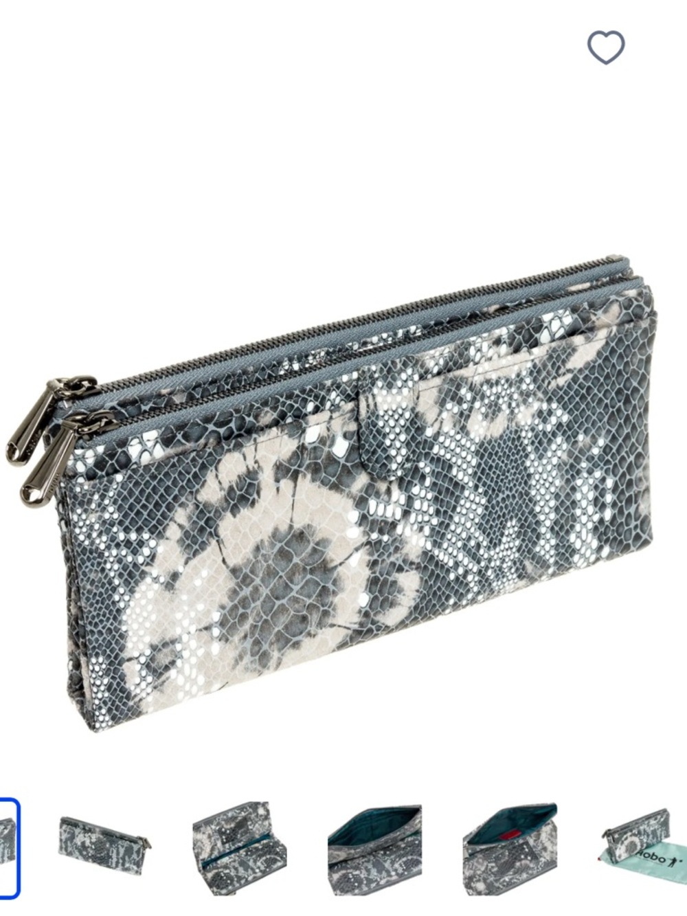 Hobo Womens Leather Vintage Taylor Clutch Wallet